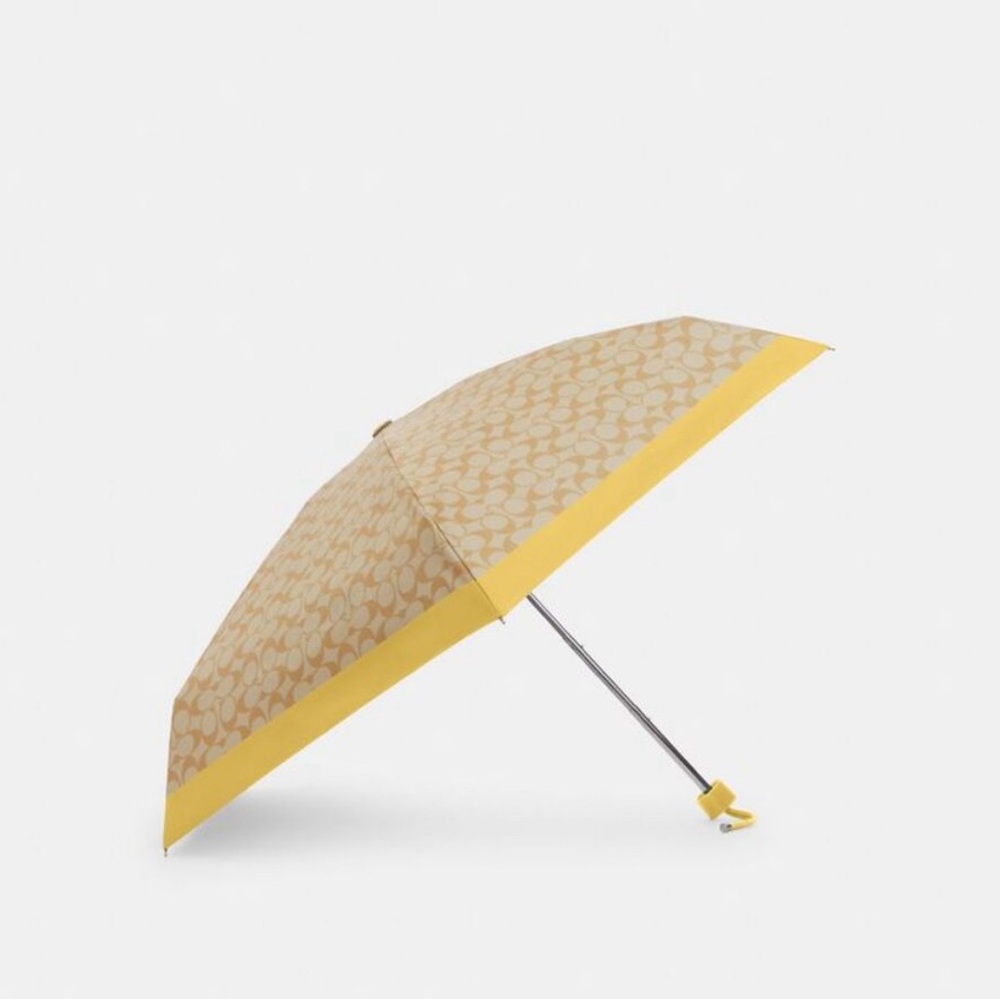 NWT Coach Outlet Uv Protection Signature Mini Umbrella